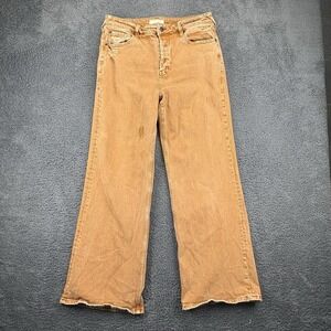 Cleo Wolf Jeans‎ Women 29x32 (31x29) Highrise Loose Wide Leg Baggy Skater